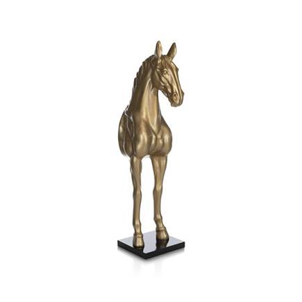 Coco Maison Horse Standing beeld H180cm Goud